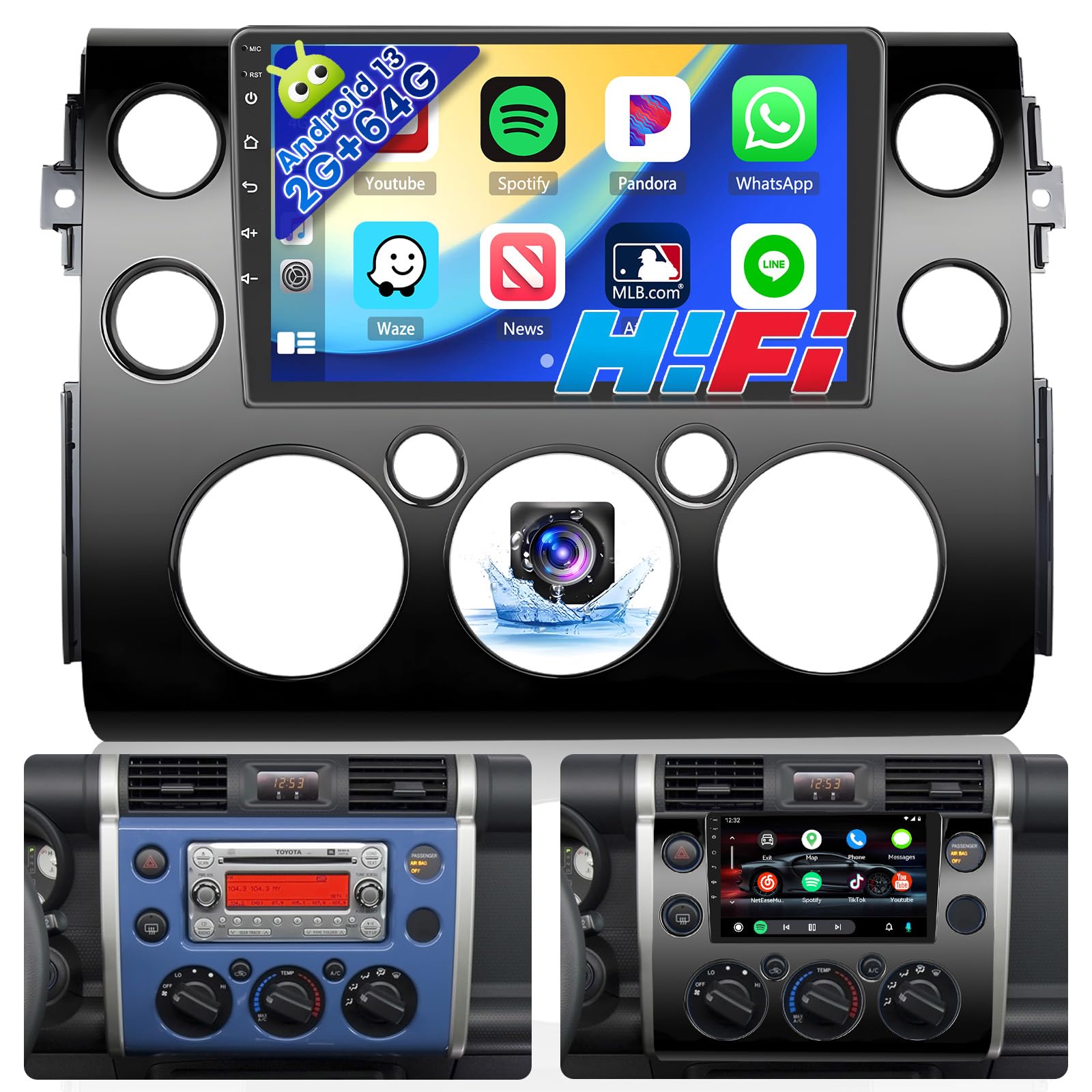Apple - 空 2008-2015 Toyota Land Cruiser Hamilton Upgrade Kit for